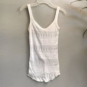 Women tank top - white